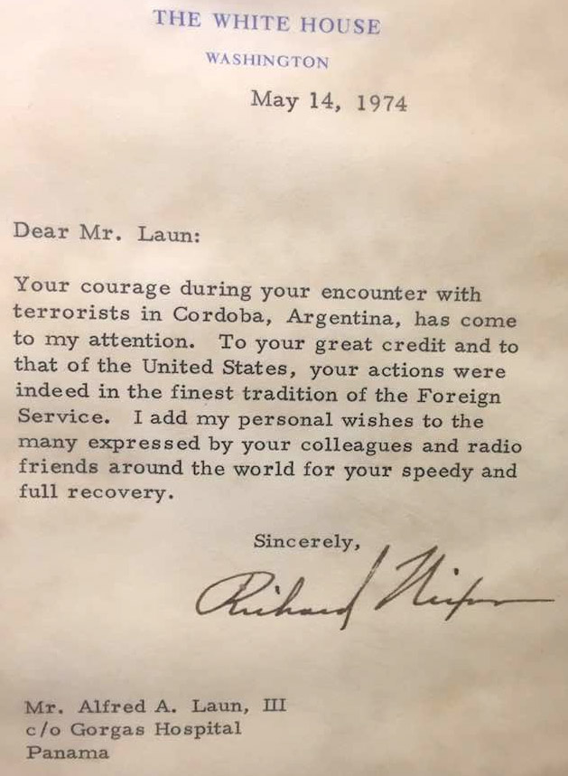 Nixon letter to K3ZO